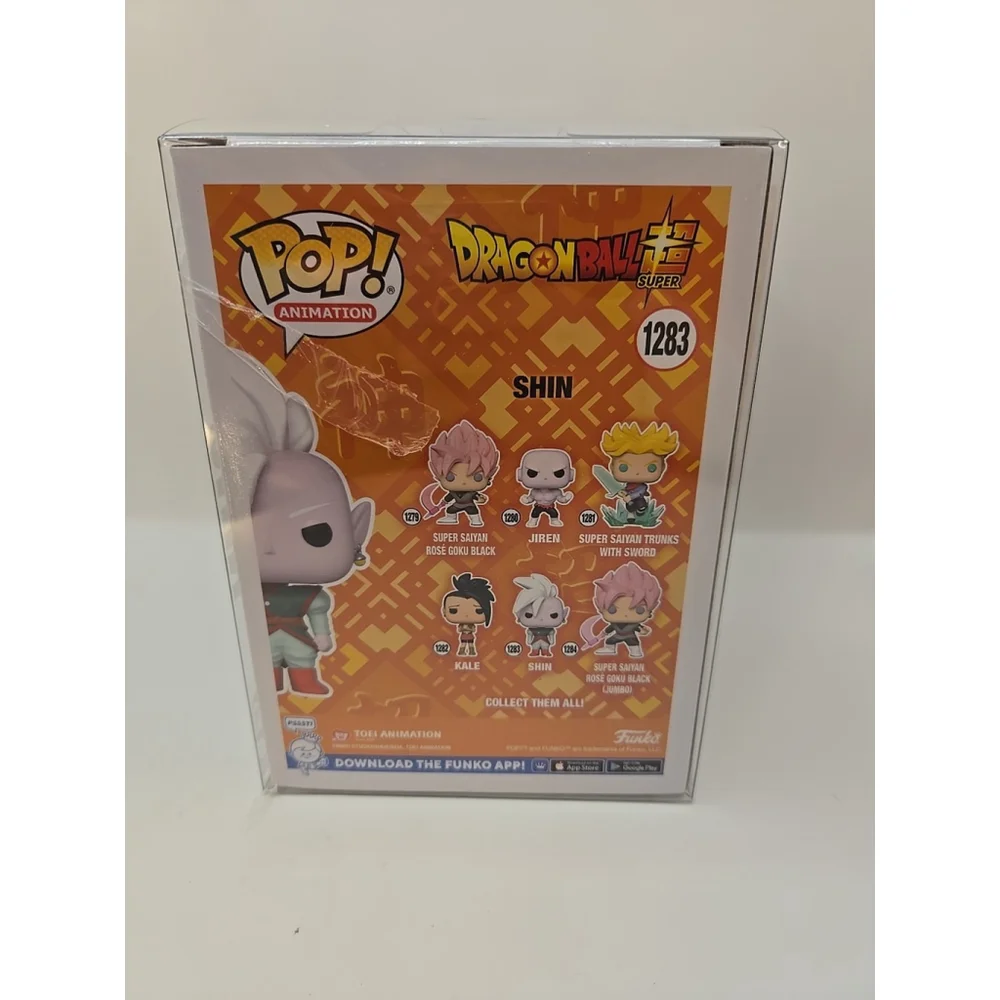 Funko Pop! Vinyl: Dragon Ball - Shin #1283 Autographed‎ By KENT WILLIAMS